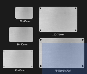 Tốt nhất-bán biểu tượng tùy chỉnh kim loại nhôm tên nơi phổ biến trống nhãn signage Miễn phí thiết kế màn hình in ấn CNC khắc - Product Image 4