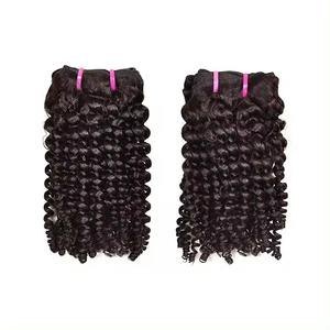 Paquete de cabello indio Remy virgen alineado con cutícula completa de alta calidad, Onda de cuerpo recto sin procesar para estilistas, los principales proveedores de exportación - Product Image 2