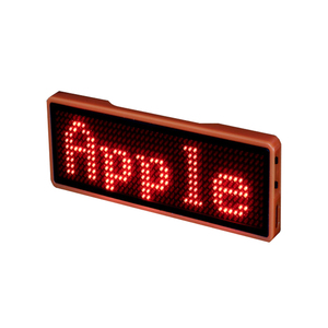 Usable nombre placa para <span class=keywords><strong>la</strong></span> noche de trabajo empleado etiqueta Led - Product Image 3