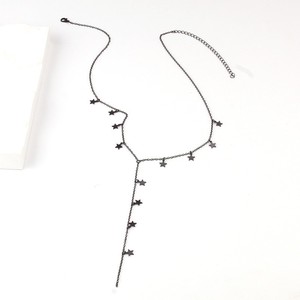 Women's Star Layered Necklace Zinc Alloy Geometric <b>Chain</b> Fashion Jewelry For Daily Wear - Product Image 4
