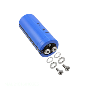 Condensador Original de 10000 uF, Aluminio, 10000UF, 20%, 63V, Montaje en Chasis con Tornillo, MAL210168103E3 - Product Image 1