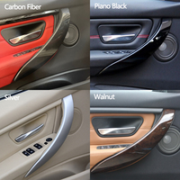 Gauche Droite Intérieur Porte Tirer la Poignée Extérieure Couverture Garniture Pour BMW 3 4 série F30 F31 F32 F33 F34 F35 F36 F80 F82 F83 2013-2018