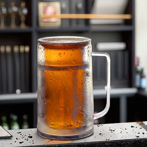 Taza clásica de vidrio transparente Frosty de 13,4 oz/380Ml - Product Image 4