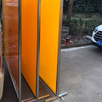 Écran de protection en acier dur de panneau léger de protection de PVC personnalisable pour le produit de sécurité de séparation de soudure
