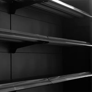 ชั้นวางสินค้าโลหะรูปตัว L แบบมีรูระบายอากาศ ชั้นวางเก็บของโลหะ และชั้นวางโชว์สินค้าสำหรับซูเปอร์มาร์เก็ตและร้านสะดวกซื้อ - Product Image 4