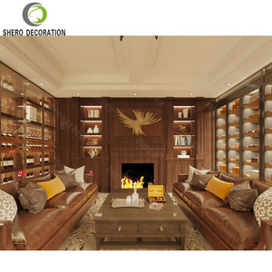 Vitrina de Exhibición de Cigarros de Cedro Español de Alta Calidad, Mueble para Sala de Fumadores, Vitrina de Vidrio Personalizada con Iluminación - Product Image 2