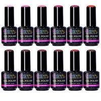 Nouveau vernis à ongles UV 12 couleurs, rouge, 15ml, vernis permanent à longue action, vernis à ongles en Gel perméable, cosmétiques