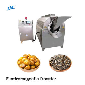 <span class=keywords><strong>Machine</strong></span> de torréfaction électromagnétique entièrement automatique pour les noix, les céréales, les aliments soufflés, les aliments pour animaux de compagnie et les boissons - Product Image 1