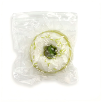 Donut Matcha Squishy en TPR souple, anti-stress, jouet sensoriel en forme de dessert mignon, pour la décompression et le soulagement de l'anxiété, pour adolescents et adultes