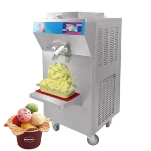 Máquina para hacer helados, crema italiana de servicio duro, proveedor dorado de Alibaba