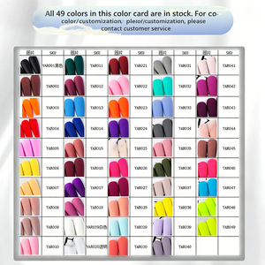 24 faux ongles press-on mats de qualité supérieure, design <span class=keywords><strong>amande</strong></span>, finition givrée, couleurs unies mélangées, lot de bandes vierges pour manucure - Product Image 4