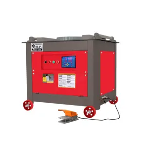 Volautomatische Professionele Gw45 Wapening Buigende Elektrische Gw50 Handmatige Stalen Staaf Stijgbeugel Buigmachine