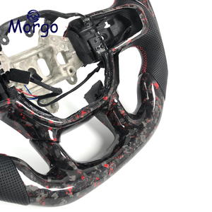 Volante Deportivo <span class=keywords><strong>de</strong></span> Fibra <span class=keywords><strong>de</strong></span> Carbono Forjado para Dodge Ram RX Rebel 1500 3500 4500 SRT 2018-2022 - Product Image 5