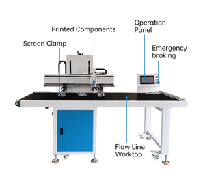 Máquina de Impresión Plana Automática de un Solo Color <span class=keywords><strong>para</strong></span> Diversos Tipos de Bolsas, <span class=keywords><strong>Camisetas</strong></span>, Cartón y Poliéster - Product Image 2