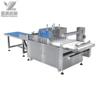 Nouvelle machine à pain plat multicouche Ying Machinery, ligne de production de Parotta, Roti, Prata, Paratha aux oignons verts, en acier inoxydable de qualité alimentaire, électrique