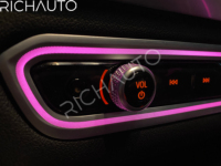 Para BMW X5 Color RGB Dynamic Interior Lights Aplicación inalámbrica Control Entorno Atmosférico Automotive LED Light Kit