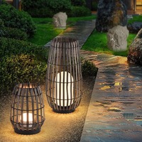 Luces solares de jardín de grado IP65 para exteriores, impermeable, LED, hogar, pasillo, parque, Villa, jardín, paisaje, iluminación, lámpara de césped