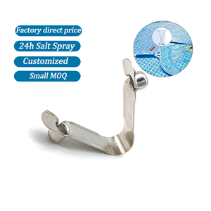 China Manufacture Flat Stainless Steel Metal Tube Push <strong>Button</strong> <strong>Lock</strong> <strong>Spring</strong> <strong>Clips</strong> - Product Image 6