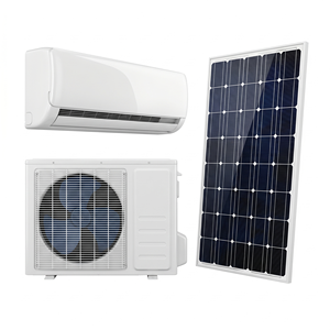เครื่องปรับอากาศอัจฉริยะ Smart WIFI 18000BTU ใช้พลังงานแสงอาทิตย์ 100% สำหรับบ้าน ระบบไฮบริด ACDC ทำความเย็นและความร้อน แบบแยกส่วน ได้รับมาตรฐาน CE - Product Image 5