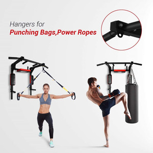 BunnyHi YTXS001 Soporte de inmersión de acero portátil de alta resistencia para uso doméstico <span class=keywords><strong>Barra</strong></span> de <span class=keywords><strong>dominadas</strong></span> horizontal Estación de montaje en <span class=keywords><strong>pared</strong></span> <span class=keywords><strong>Barra</strong></span> de barbilla de puerta - Product Image 4