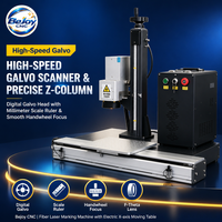 Machine de marquage laser UV avec table coulissante servo à axe X étendu