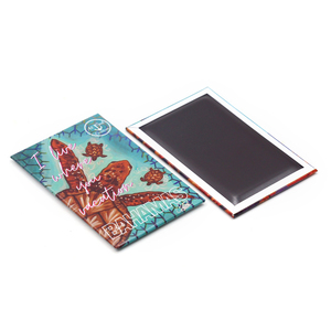 מזכרות טרופי צילום מגנט הדפסה באיכות גבוהה מותאם אישית 3d מקרר מגנטים - Product Image 3