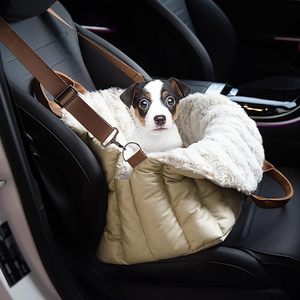 Bolsa de Transporte <span class=keywords><strong>para</strong></span> Mascotas Acolchada de Lujo con Logotipo Personalizado, Asiento de Coche <span class=keywords><strong>para</strong></span> Mascotas con Interior Ultra Suave y Esponjoso, <span class=keywords><strong>Cama</strong></span> Portátil <span class=keywords><strong>para</strong></span> Viajes - Product Image 5