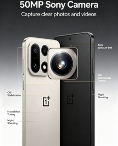 <span class=keywords><strong>Téléphone</strong></span> Android débloqué OnePlus 15 5G, écran LTPO AMOLED de 6,78 pouces, 12 Go + 256 Go, triple appareil photo 50 MP - Product Image 3