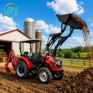 Envío Gratis, Tractor Diésel de 50hp, 60hp, 70hp con Certificación CE, Tractores 4x4 Más Vendidos en Europa - Product Image 3