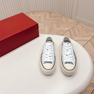 Zapatos de Plataforma Transpirables con Suela Gruesa para Mujer, Verano, Diseño Calado, Aumentan la Estatura, Versátiles, Casuales, con Amortiguación y Antiolor - Product Image 1