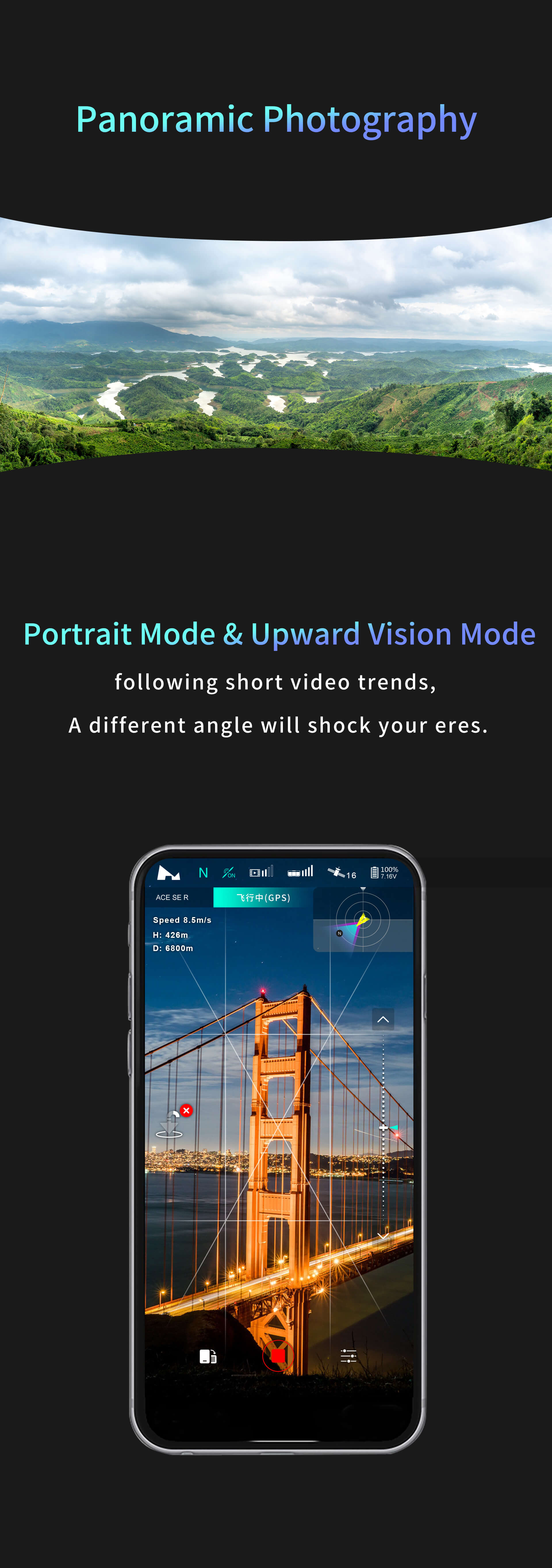 Hubsan Drone ACE SE R With Optical Flow 4S Intelligent Battery 9KM Long Distance 2.6inch display screen 4S Smart battery