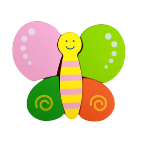 Jouet éducatif <span class=keywords><strong>Montessori</strong></span> en bois, puzzles à chevilles en forme d'animaux 3D pour tout-petits et enfants - Product Image 3