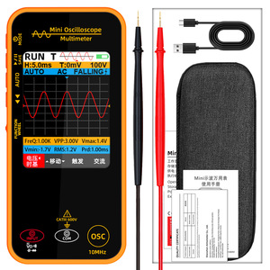 Mini Osciloscopio Multímetro de 10MHz, Frecuencia de Muestreo de 48M, Medición de Voltaje de CC de 1000V con Almacenamiento de Forma de Onda - Product Image 5