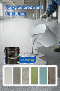 Pintura Epoxi Autonivelante con Textura de Mármol para Pisos, Resina Epoxi Líquida Ecológica para Pintar Pisos de Casa - Product Image 2