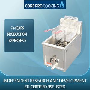 เครื่องทอดไก่มันฝรั่งแผ่นทอดลึกสำหรับทอดในถังเดี่ยวเชิงพาณิชย์ - Product Image 2