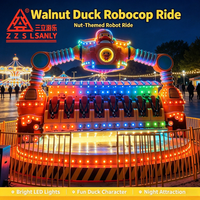 Manège Robocop Mécanique Extrême à Rotation 360 Degrés pour Parc d'Attractions, Jeu de Combat Extérieur Certifié CE - En Promotion