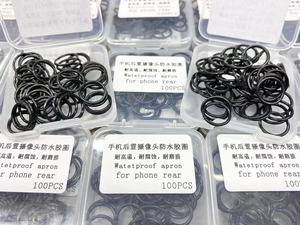 100 Piezas de Anillos de Goma Impermeables para iPhone 13 12 11 Pro X Xs Max XR, Herramientas de Reparación de Teléfonos, Solución para <span class=keywords><strong>el</strong></span> Problema de la Cámara Trasera Hundida en la Cubierta Trasera - Product Image 5