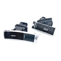 Grille de ventilation de tableau de bord pour Audi A6L C6, grille de sortie d'air conditionné, persienne de climatisation, pièces de rechange pour aérateur de climatisation automobile