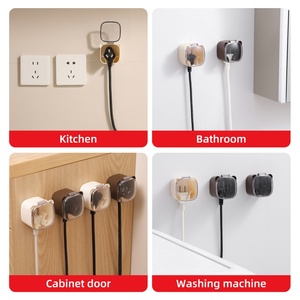 Multicolor Magnetic Cable Plug <b>Hook</b> Cord Holder Better Cleaning Protection Plug Keeper Organizer for Desks Office - Product Image 5