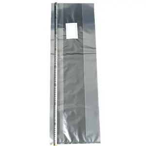 SJ 10 X 5.5 X 31 Inch Autoclavable Gusseted High Temperature Resistant PP Mushroom Grow Bags With Filter Patch