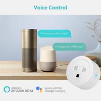 Sonoff — prise intelligente de WIFI, ue 10a, contrôle vocal, PC, maison, ignifuge, wi-fi