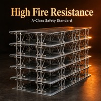 Plancher en treillis d'acier galvanisé Zhenpeng TD6-130 – Source fiable pour projets d'ingénierie