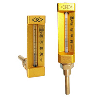 Customizable OEM ODM Adjustable Glass Marine Thermometer Frequency Temperature Gauge Instrument