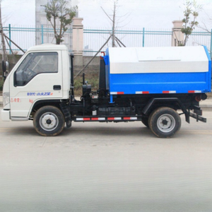 รถบรรทุกขยะแบบยกเทขนาดเล็ก ยี่ห้อ Foton ความจุถังขยะ 3 ลูกบาศก์เมตร แบบยกเทด้วยระบบโรลแบ็ค ใช้สำหรับขนส่งขยะในเมือง - Product Image 4