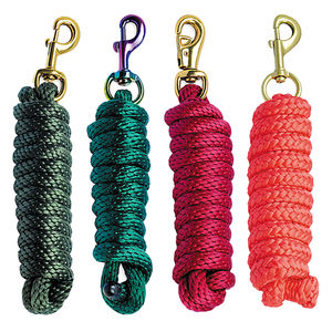 Novedad Cuerda de Plomo con Cadena para Caballos Productos Ecuestres Personalización Cuerda de Plomo de Nailon para Caballos con Clip Resistente - Product Image 2