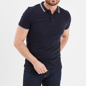 Camiseta Versátil de Manga Corta para Hombre, Tejido Sólido Antiarrugas, Mezcla de Algodón de Secado Rápido, para Trabajo, Golf, Viajes, Fin de Semana, Tallas Grandes - Product Image 2