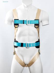 高品質の落下防止耐摩耗性ポリエステルセキュリティレスキュー全身安全ハーネス - Product Image 2