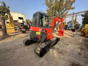 Excavatrice sur chenilles de marque supérieure U55 en stock, prix bas, haute qualité, durable, mini-excavatrice de 5 tonnes de marque supérieure d'occasion à vendre - Product Image 5