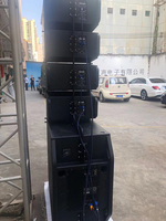 Système complet de haut-parleurs Line Array HA2 Pro 300W/1200W avec caisson de basses actif pour théâtre, karaoké et conférences