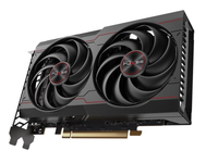 Carte graphique de bureau d'occasion SAPP HIRE Radeon RX 6600 8 Go GDDR6 PCIe 4.0 MXM Fan - Jeu 1080p/1440p